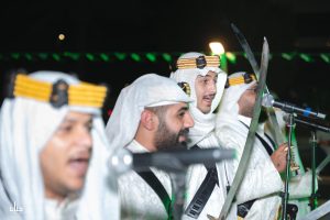 جنان فدك تحتفل باليوم الوطني في مركز الأعمال JFC