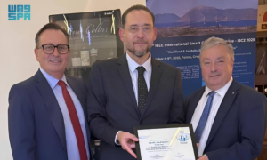 وزارة البلديات والإسكان تفوز بجائزة IEEE للمدن الذكية لفئة حلول التقنيات الناشئة